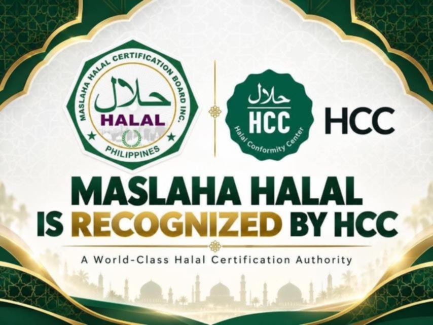 HALAL certification by Maslaha 