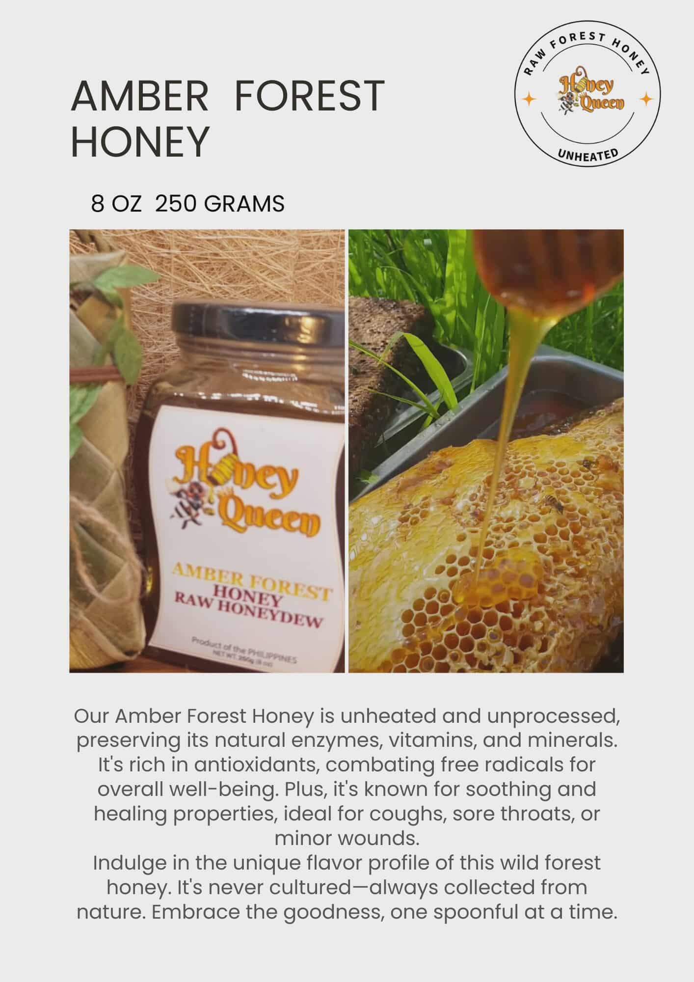 Amber Forest Honey 